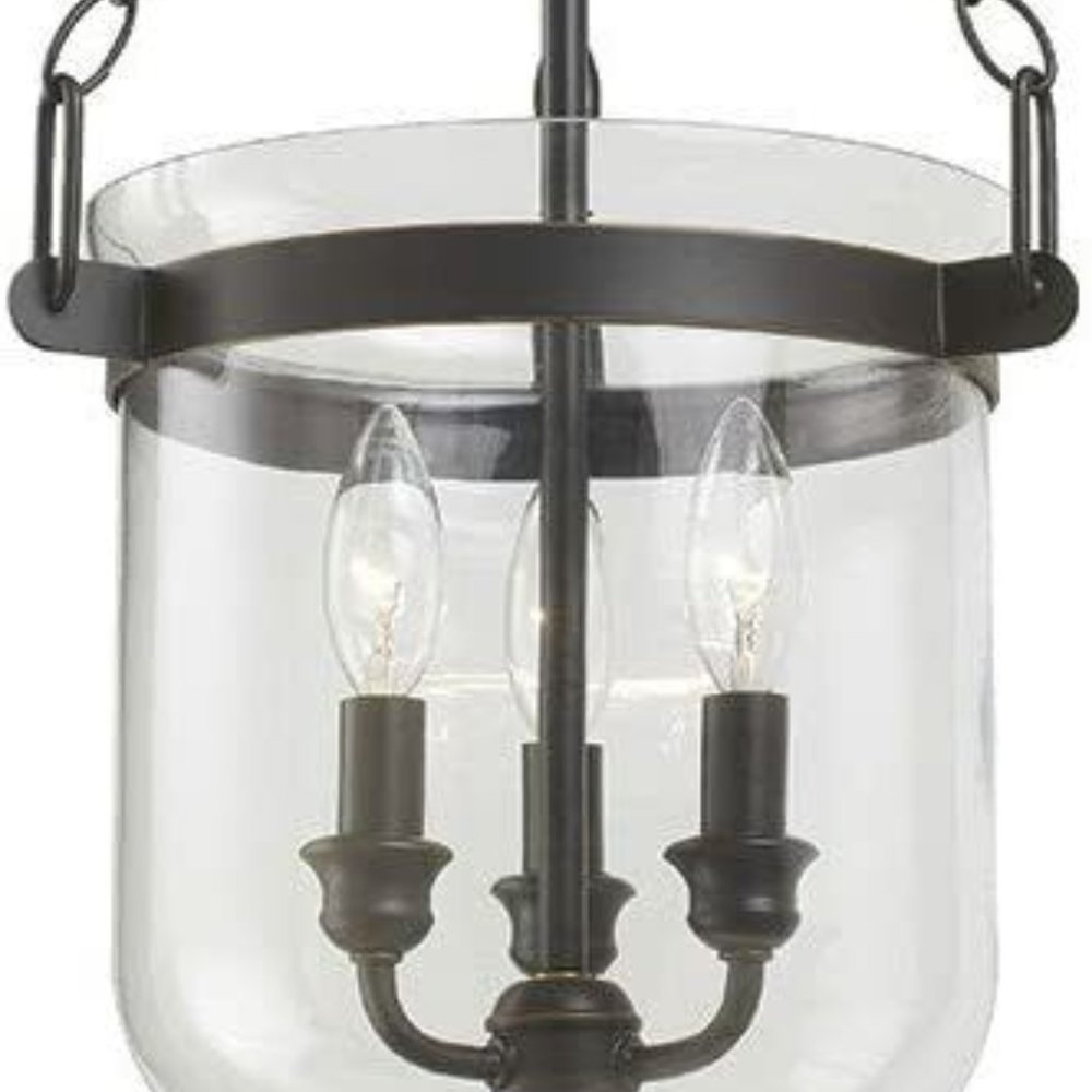 Gull Lighting 65047-715Westminster Three-Light Pendant Hanging Bronze - 2 in SET